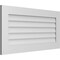 Ekena Millwork Vertical Surface Mount PVC Gable Vent: Non-Functional, w/3-1/2"W x 1"H, Standard Frame, 40"W x 20"H GVPVE40X2001SN - alternate 5